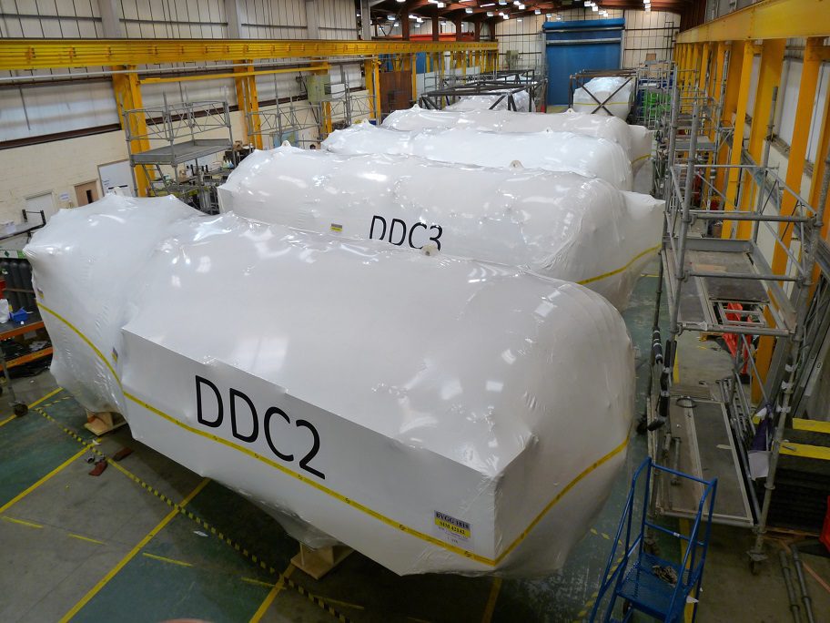 Oil and Gas Industry packaging. INTERCEPT Shrink-film. On site Shrinkwrapping Oil and Gas Industry packaging. INTERCEPT Shrink-film. On site Shrinkwrapping